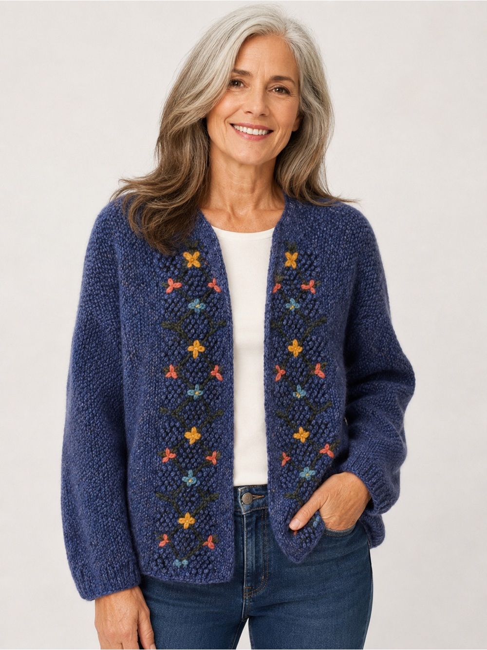 Handmade women’s Open Cardigan